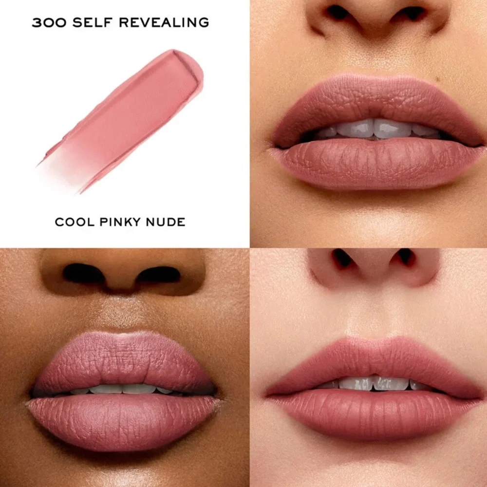 New! đź’‹đź’„Lancome L'Absolu Rouge Intimatte soft matte lipstick 300 Self Revealing - Picture 3 of 10